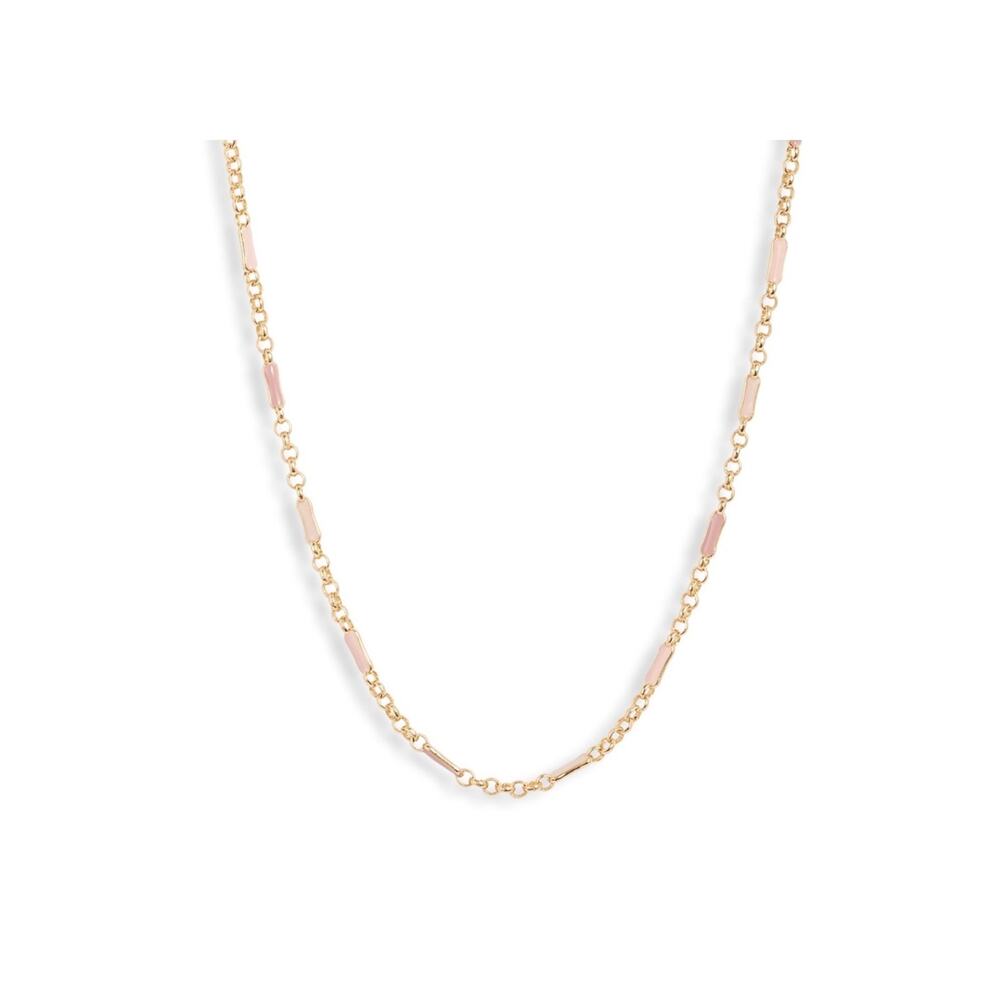 Gorjana rare Amalfi blush necklace